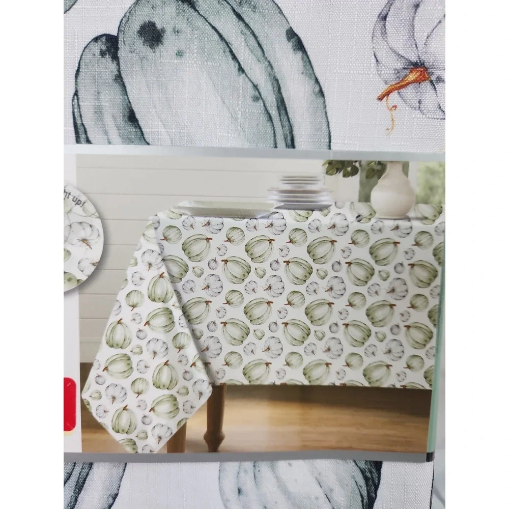 NEW-Colordrift THANKSGIVING Tablecloth 60